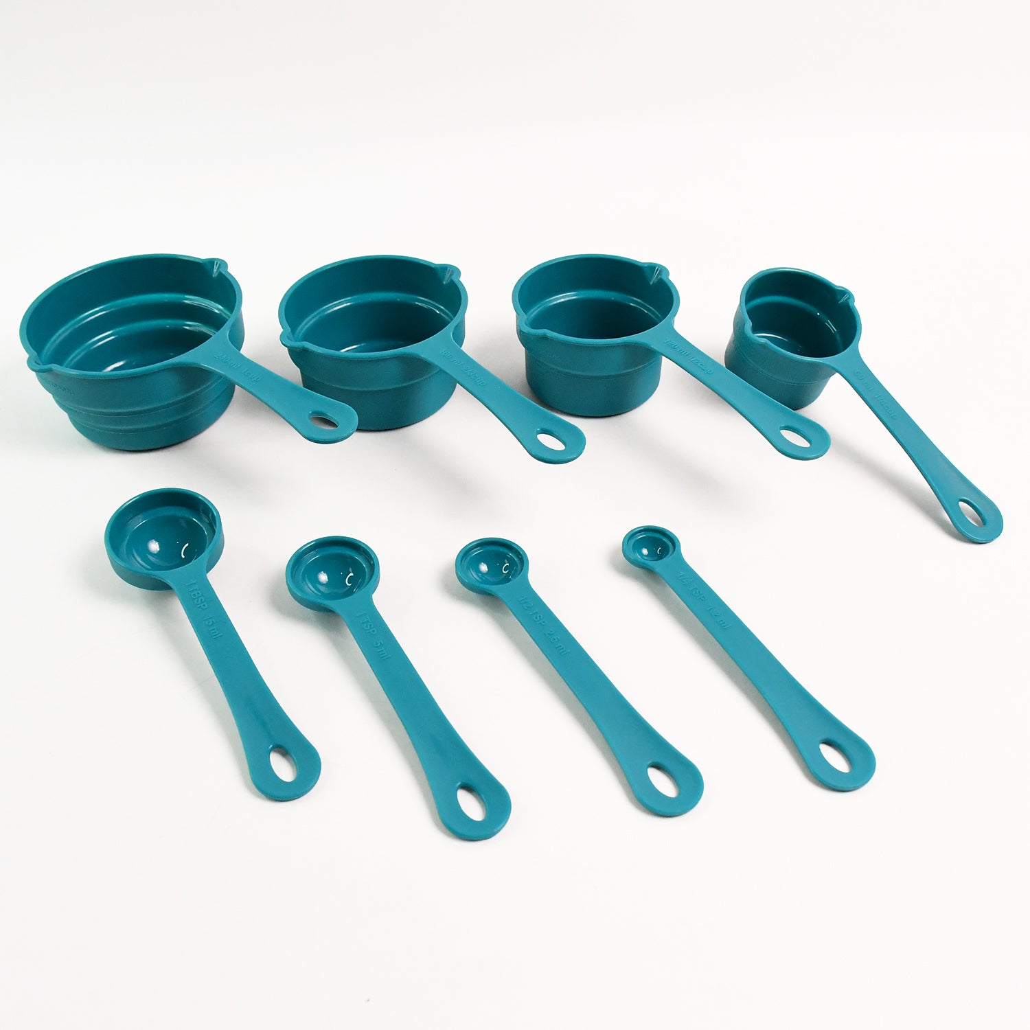 04_9517cf2e-4f52-4fc5-b744-4b6974d67544.jpg 8-Piece Measuring Spoons and Cups Set Accurate Kitchen Tools for Cooking Baking (Plastic, Stackable) - Image 1