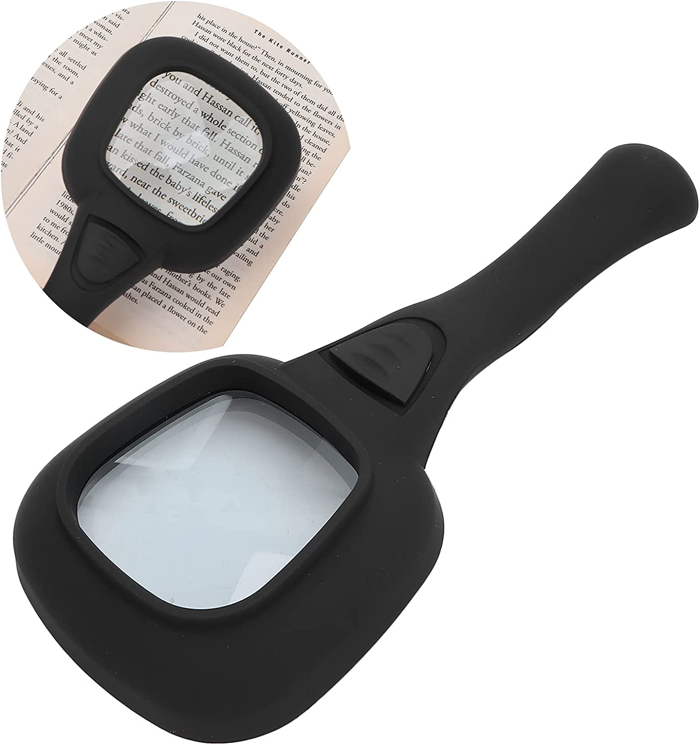 61Es4ibwGzL._AC_SL1500_1408x1500.jpg Handheld LED Illuminated Magnifying Glass | Lighted Magnifier for Seniors Reading, Low Vision, Inspection, Hobby & Jewelry - Image 1